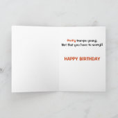 Hübsche Tromps junge BIRTHDAY CARD Karte (Innenseite)
