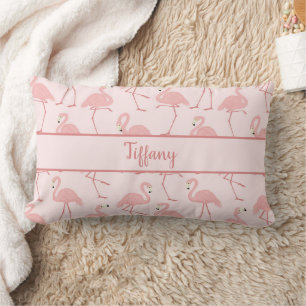 Hübsche tropische Flamingos Rosa  Lendenkissen