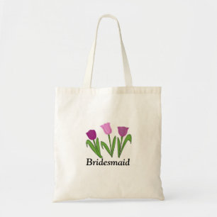 Hübsche Tulips - Bridesmaid Tragetasche