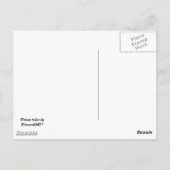 Hübsche Tulips Postkarte (Rückseite)