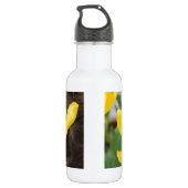 hübsche Tulpe Blume. Blumengarten Trinkflasche (Rückseite)