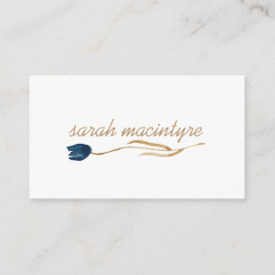 Hübsche Tulpe-Vernetzungs-Karten Telefonnummerkarte