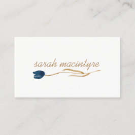 Hübsche Tulpe-Vernetzungs-Karten Telefonnummerkarte