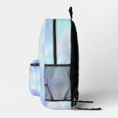 Hübsche Tye Dye Monogramm Bedruckter Rucksack (Rechts)