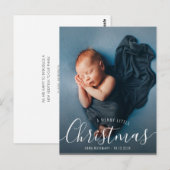 hübsche Typografie Postkarte (Vorne/Hinten)