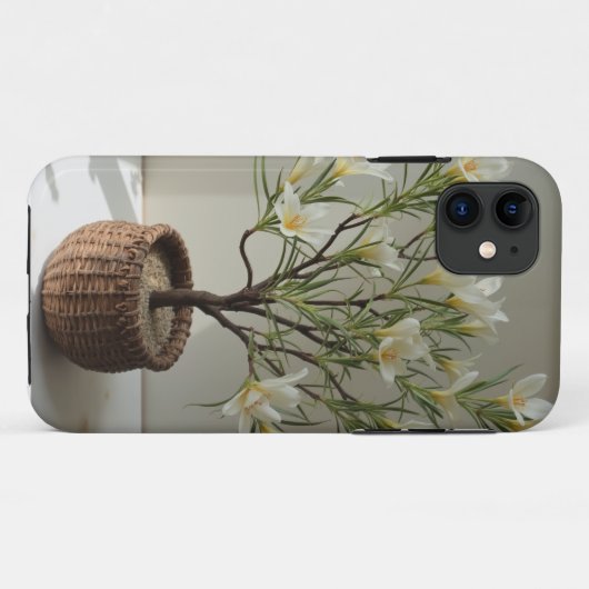 Hübsche und emotionale Blume Case-Mate iPhone Hülle (Rückseite (Horizontal))
