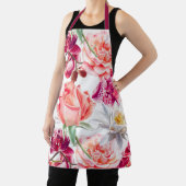 Hübsche und farbenfrohe Blumendrucke Schürze (InSitu)