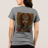Hübsche und gedruckte T-Shirts (Rückseite)