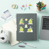 Hübsche und lustige Birnensammlung Aufkleber (iPad Hülle)