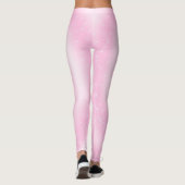 Hübsche und rosa Sterne Girly Leggings (Rückseite)