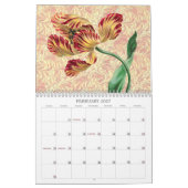 Hübsche und Vintage Blume Art Kalender (Feb 2027)