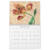 Hübsche und Vintage Blume Art Kalender (Feb 2026)