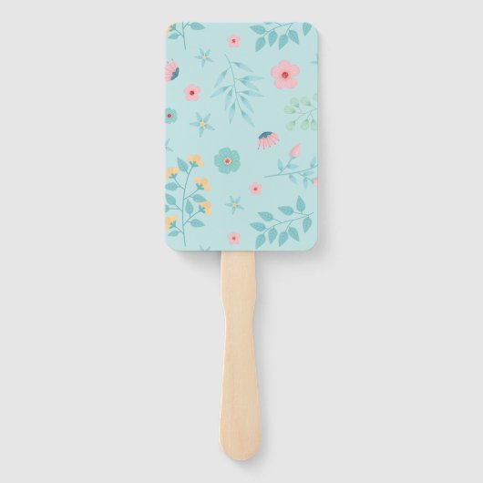 Hübsche Unicorn Rose Gold Glitzer Kinderdusche Fächer (Rückseite)