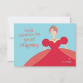 Hübsche Valentintagskarte Dankeskarte (Vorderseite)