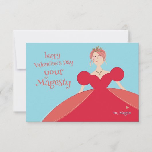 Hübsche Valentintagskarte Dankeskarte (Vorderseite)