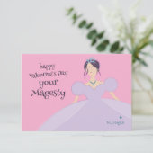 Hübsche Valentintagskarte Dankeskarte (Stehend Vorderseite)