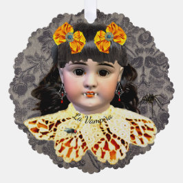 Hübsche Vampire Doll Ornament Card Karte