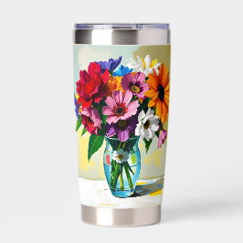 Hübsche Vase der Blume Art Thermobecher
