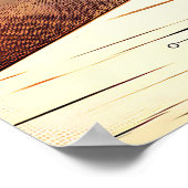 Hübsche Vase der Roten Pflaumen Poster (Ecke)