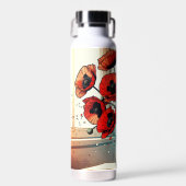 Hübsche Vase der Roten Pflaumen Trinkflasche (Vorne)