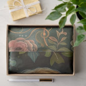 Hübsche Viktorianische Lady Whimsical Wildblumen Seidenpapier (Geschenk)