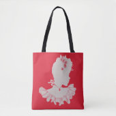 hübsche Viktorianische Silhouette Tasche (Vorderseite)
