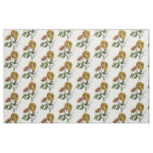 Hübsche Vintage Blume Stoff (Fat Quarter (45,7 x 55,9 cm))