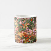 Hübsche Vintage-bunte Blumen Blumenmalerei Kaffeetasse (Mittel)