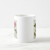 Hübsche Vintage Collage Kaffeetasse (Mittel)