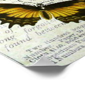 Hübsche Vintage Collage Poster (Ecke)