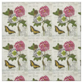Hübsche Vintage Collage Stoff (Muster)