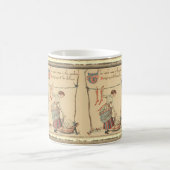 Hübsche Vintage-Dame Kaffeetasse (Mittel)