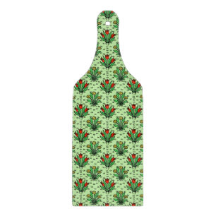 Hübsche Vintage Frühlings-Blumen, die Muster Schneidebrett