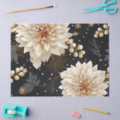Hübsche Vintage Inspirierte Bright Pastel Dahlia Seidenpapier (Basteln)