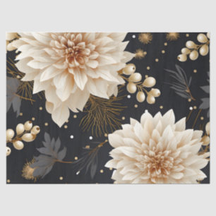 Hübsche Vintage Inspirierte Bright Pastel Dahlia Seidenpapier