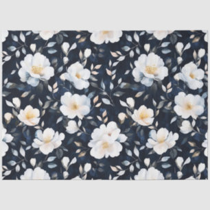 Hübsche Vintage Inspirierte Floralfarben Seidenpapier