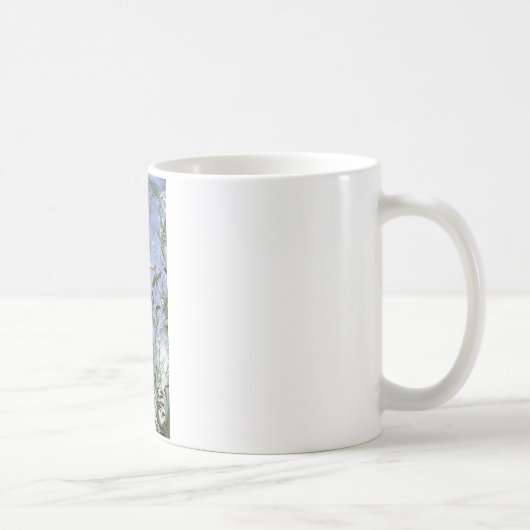 Hübsche Vintage Kunstfertigkeit Blume - Namensschi Kaffeetasse (Rechts)