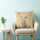 Hübsche Vintage Lady Kissen (Stuhl )