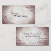 Hübsche Vintage Visitenkarte (Vorne/Hinten)