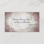 Hübsche Vintage Visitenkarte (Rückseite)