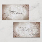 Hübsche Vintage Visitenkarte (Vorne/Hinten)