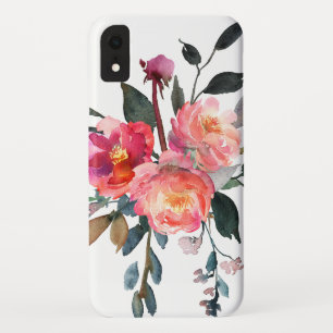 Hübsche Vintage-Wasserfarbe-Floral-Trendy Case-Mate iPhone Hülle