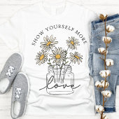 Hübsche Vintage Wildblumen Bouquet T-Shirt