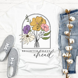 Hübsche Vintage Wildblumen T-Shirt