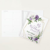 Hübsche violette Blumen Grünplaner Planer (Anzeige)