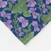 Hübsche Violetten, Vliesstoffe, Vliesstoffe und Vl Fleecedecke (Ecke)