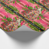 Hübsche Visionen von dem letzten viktorianischen Geschenkpapier (Ecke)