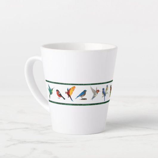 Hübsche Vögel (Bridget Collection) Milchtasse (Linke Ecke)
