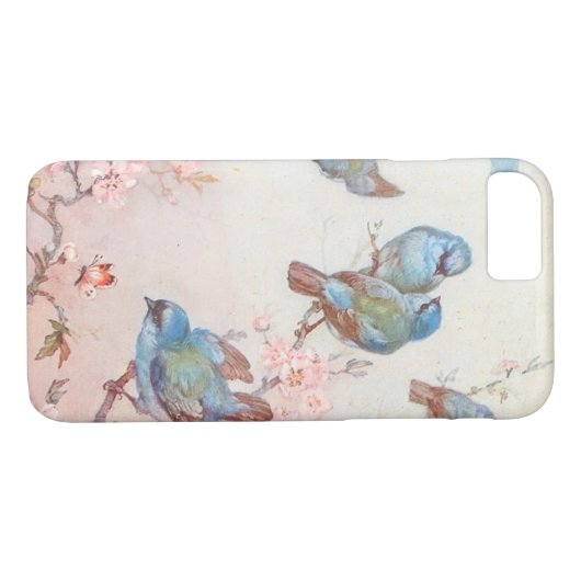 Hübsche Vögel Case-Mate iPhone Hülle (Rückseite (Horizontal))