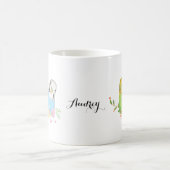 Hübsche Vogelbudgie Parakeet Parrot Individuelle N Kaffeetasse (Mittel)